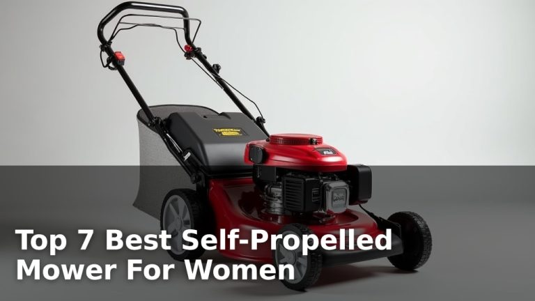 Top 7 Best Self-Propelled Mower For Women