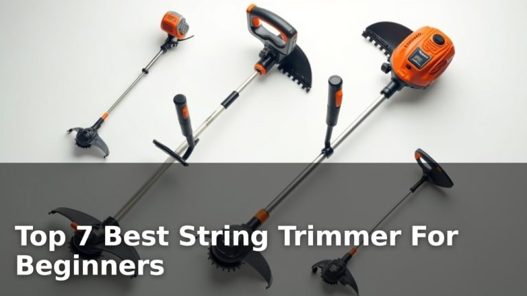 Top 7 Best String Trimmer For Beginners