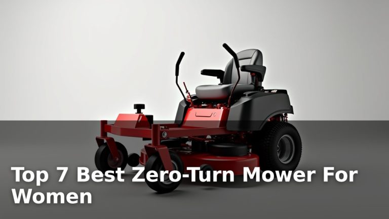 Top 7 Best Zero-Turn Mower For Women