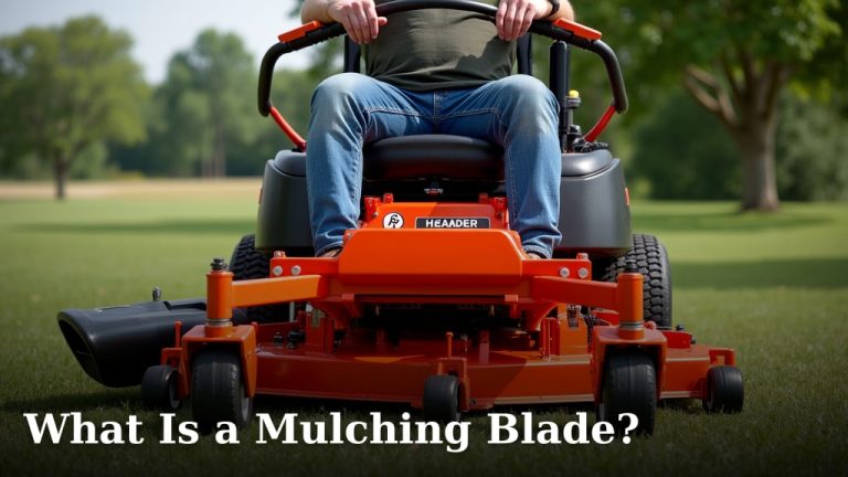 What Is a Mulching Blade?