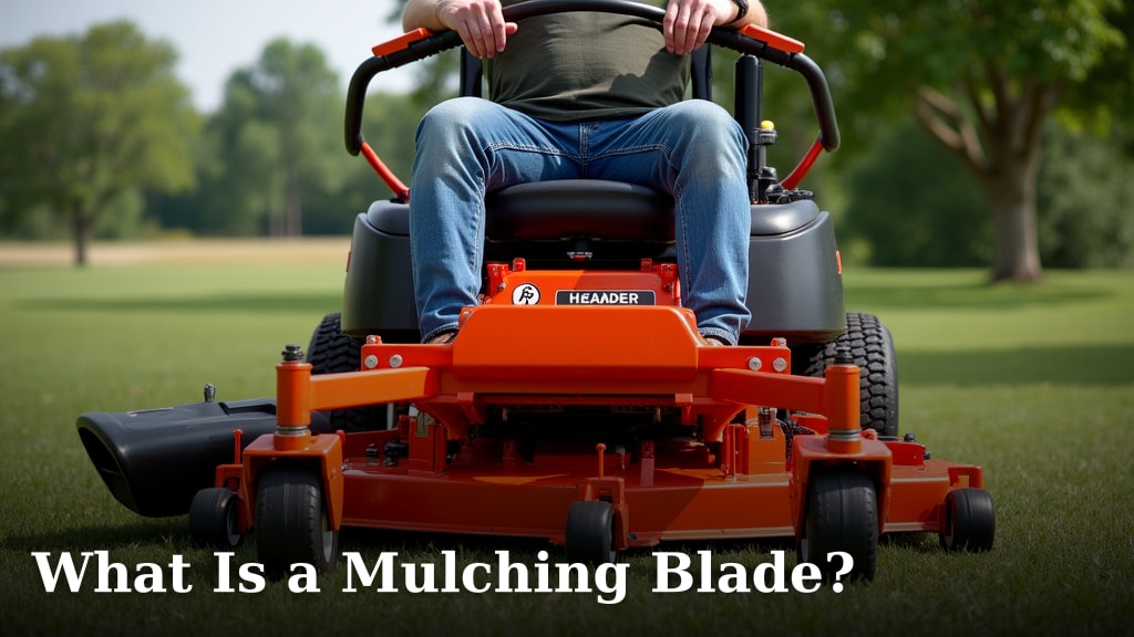 What Is a Mulching Blade?