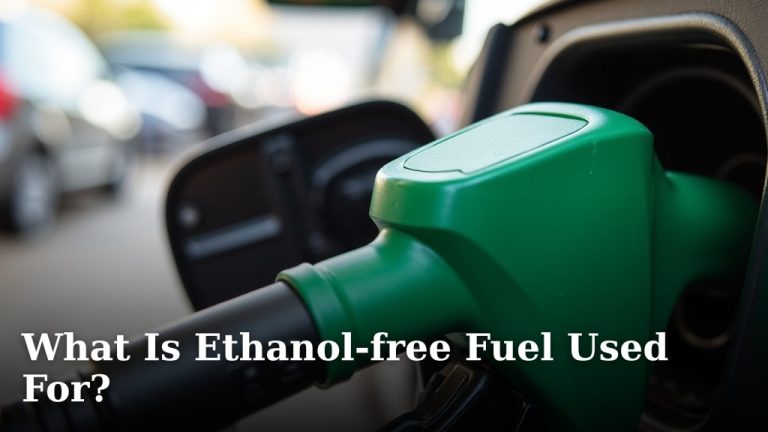 What Is Ethanol-free Fuel Used For?