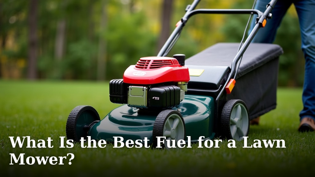 What Is the Best Fuel for a Lawn Mower?