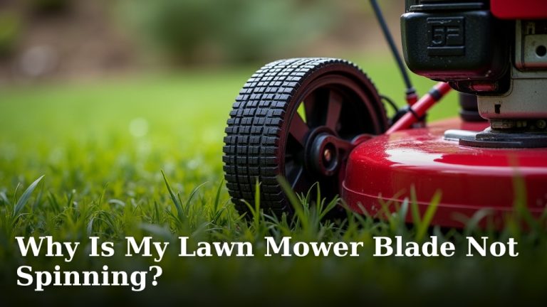 Why Is My Lawn Mower Blade Not Spinning?