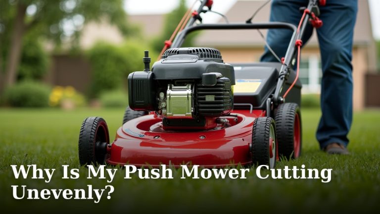 Why Is My Push Mower Cutting Unevenly?