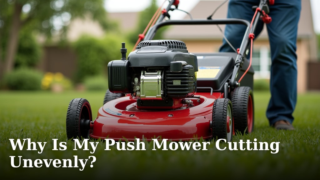 Why Is My Push Mower Cutting Unevenly?