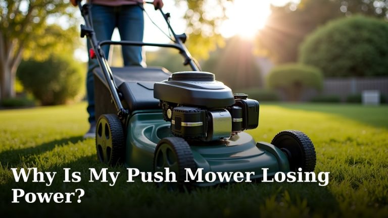 Why Is My Push Mower Losing Power?