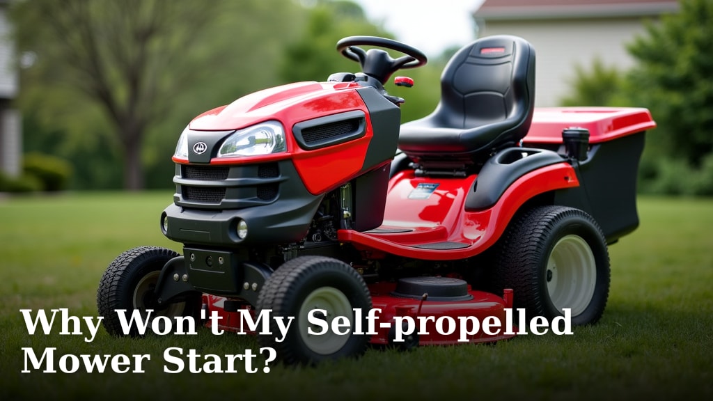 Why Won't My Self-propelled Mower Start?