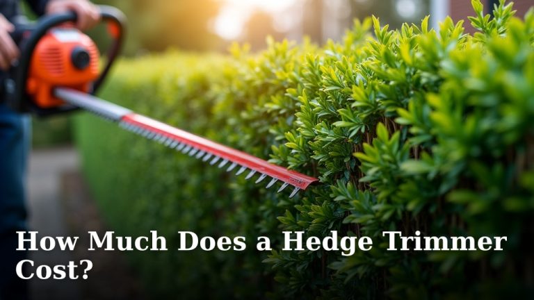 How Much Does a Hedge Trimmer Cost?