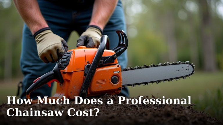 How Much Does a Professional Chainsaw Cost?