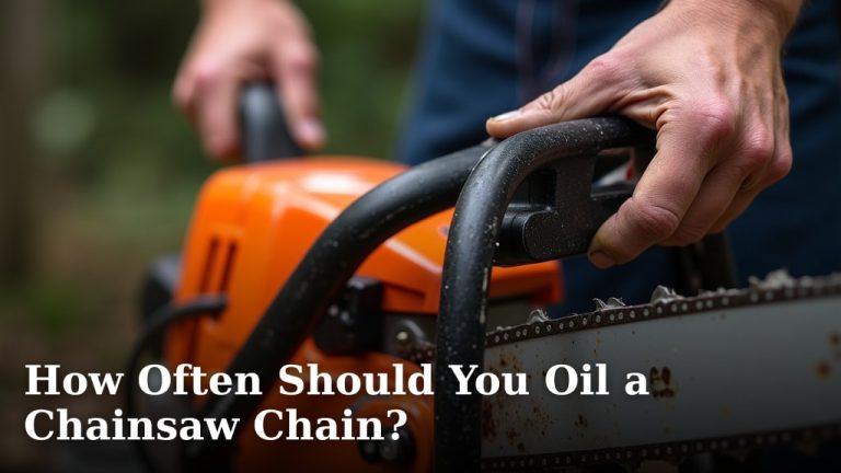 How Often Should You Oil a Chainsaw Chain?