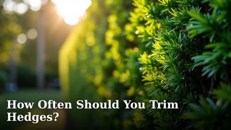 How Often Should You Trim Hedges?