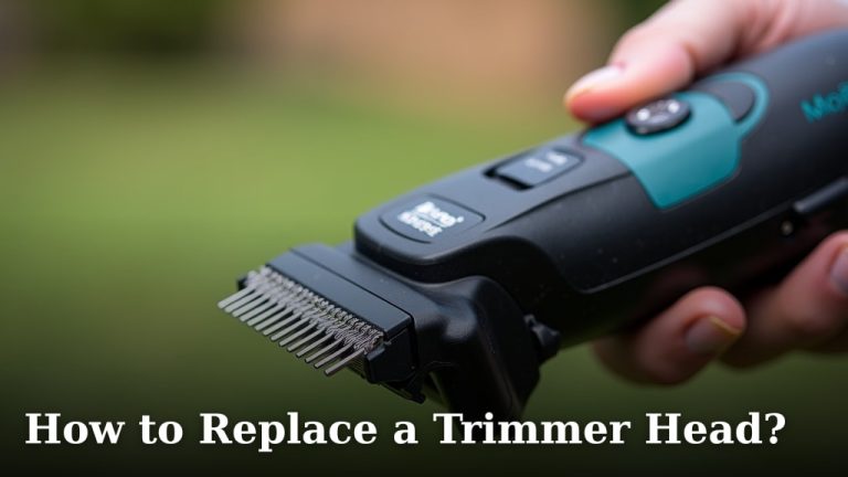 How to Replace a Trimmer Head?