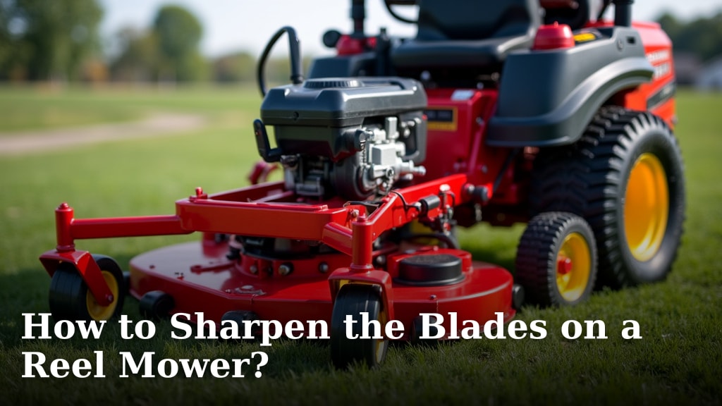 How to Sharpen the Blades on a Reel Mower?