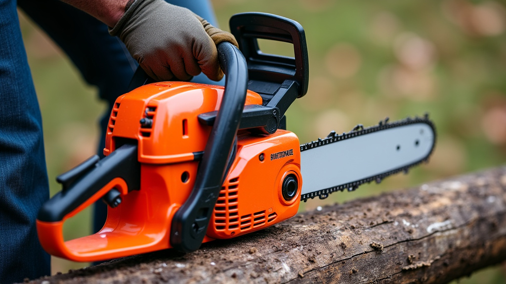 Getting Your Chainsaw Fired Up Safely