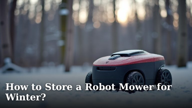 How to Store a Robot Mower for Winter?
