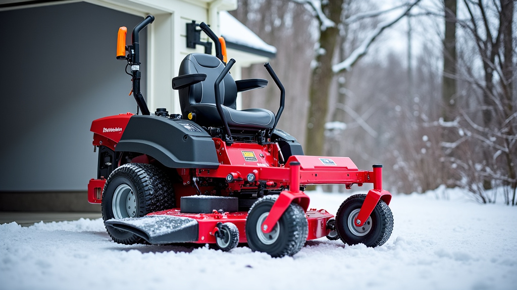 Getting Your Self-Propelled Mower Ready for Winter Storage