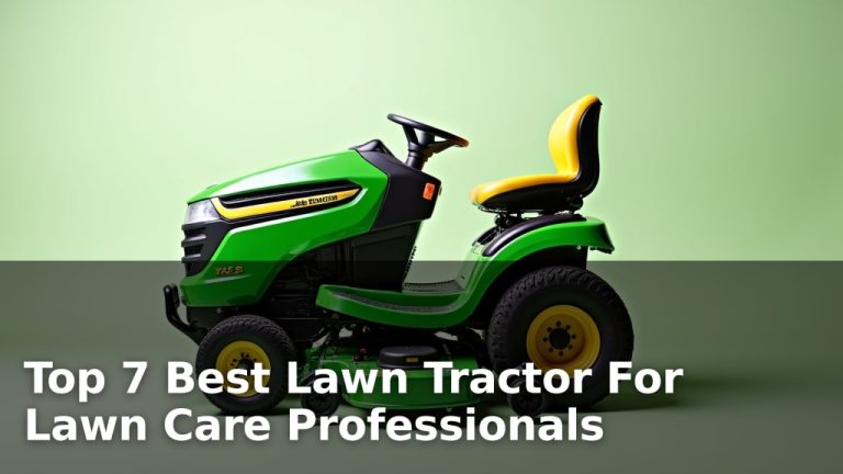Top 7 Best Lawn Tractor For Lawn Care Professionals