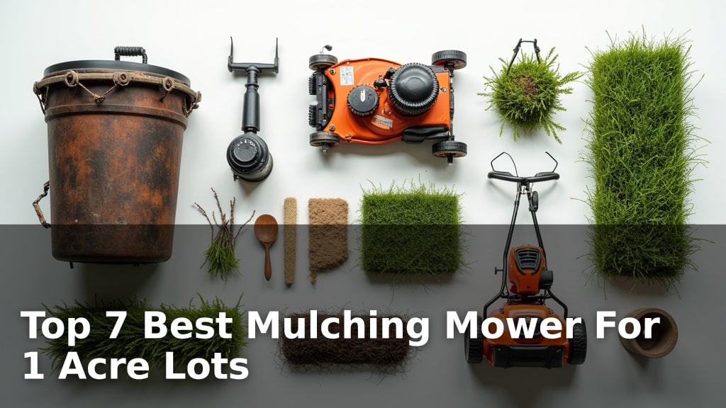 Top 7 Best Mulching Mower For 1 Acre Lots