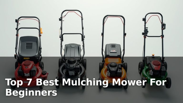 Top 7 Best Mulching Mower For Beginners