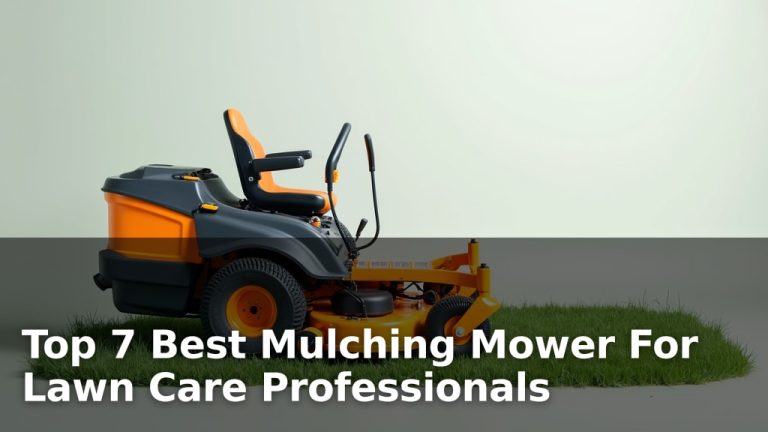 Top 7 Best Mulching Mower For Lawn Care Professionals