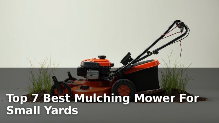 Top 7 Best Mulching Mower For Small Yards