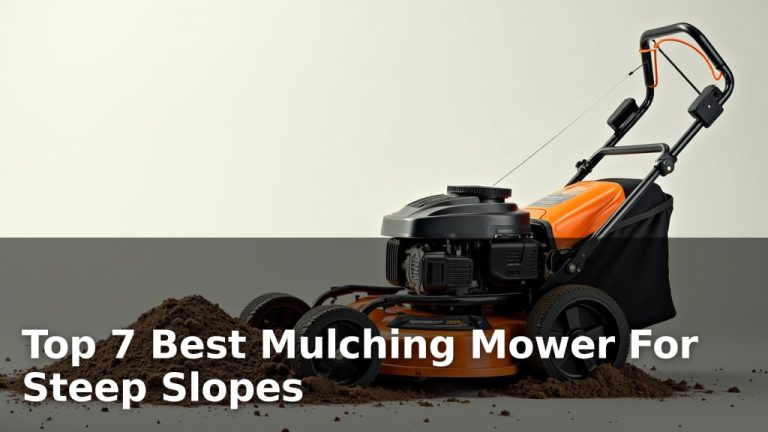 Top 7 Best Mulching Mower For Steep Slopes