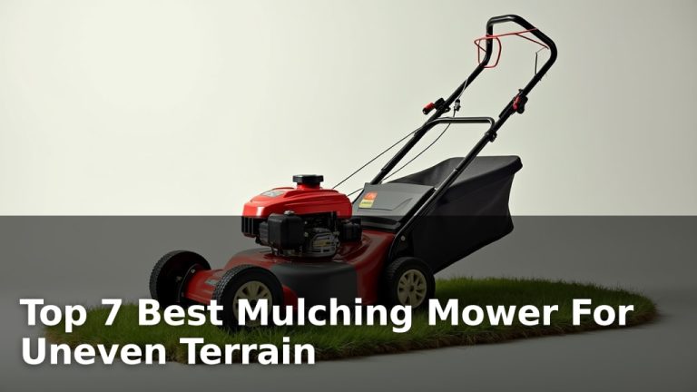 Top 7 Best Mulching Mower For Uneven Terrain