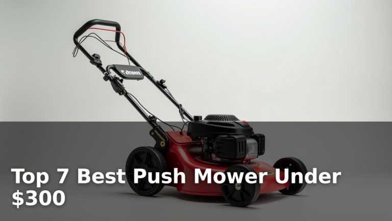 Top 7 Best Push Mower Under $300