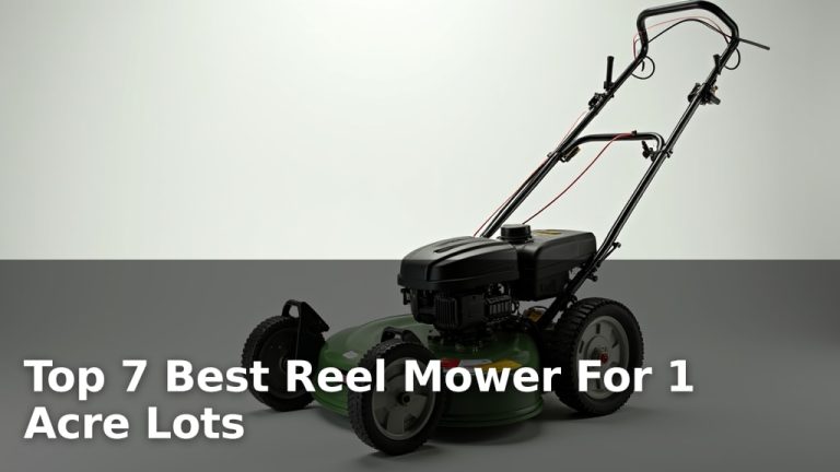 Top 7 Best Reel Mower For 1 Acre Lots