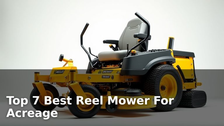Top 7 Best Reel Mower For Acreage