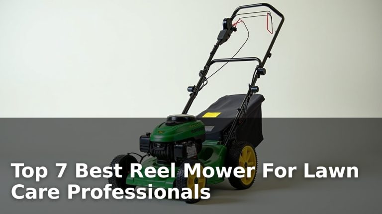 Top 7 Best Reel Mower For Lawn Care Professionals