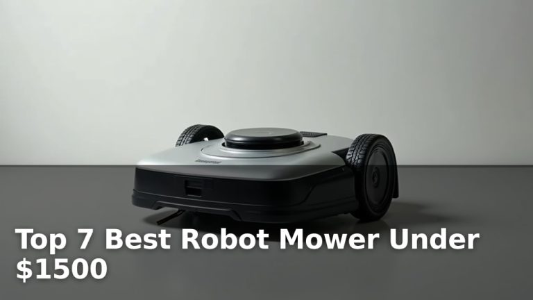 Top 7 Best Robot Mower Under $1500