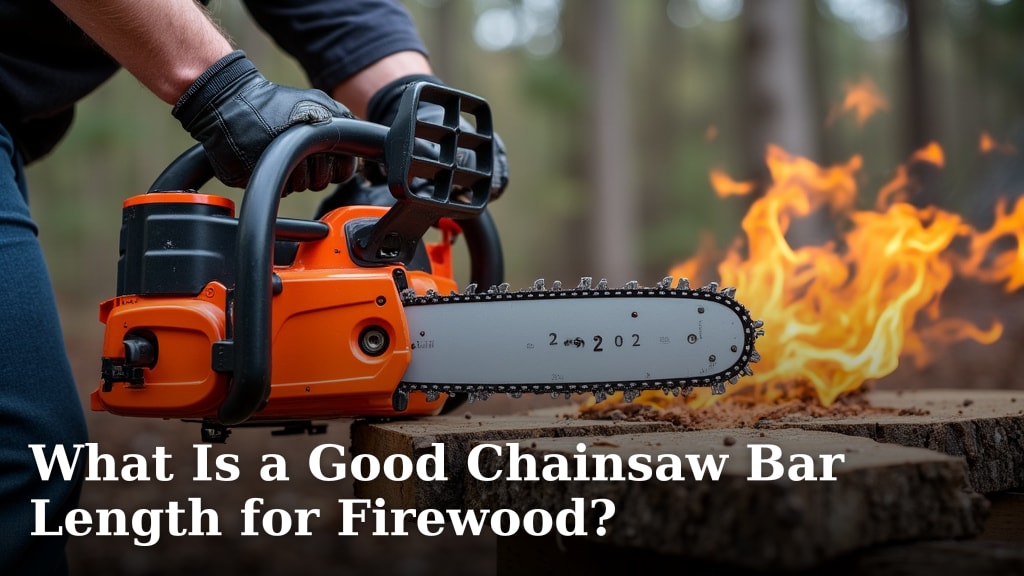 What Is a Good Chainsaw Bar Length for Firewood?