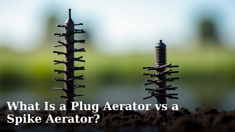 What Is a Plug Aerator vs a Spike Aerator?