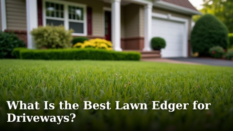 What Is the Best Lawn Edger for Driveways?
