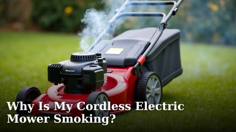 Why Is My Cordless Electric Mower Smoking?