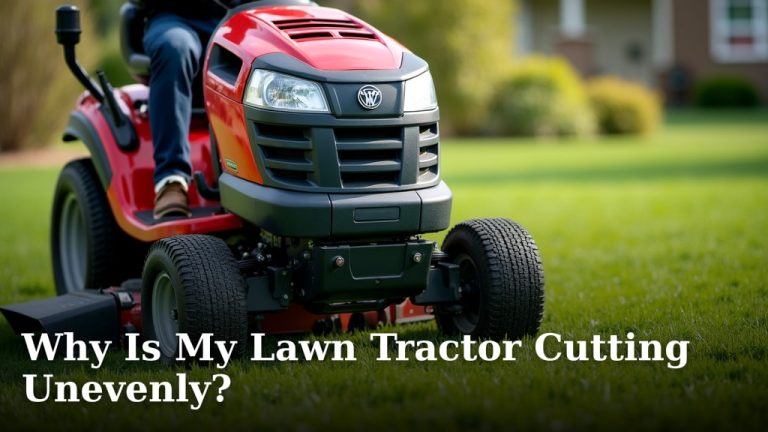 Why Is My Lawn Tractor Cutting Unevenly?