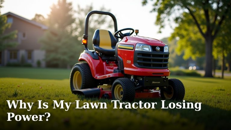 Why Is My Lawn Tractor Losing Power?