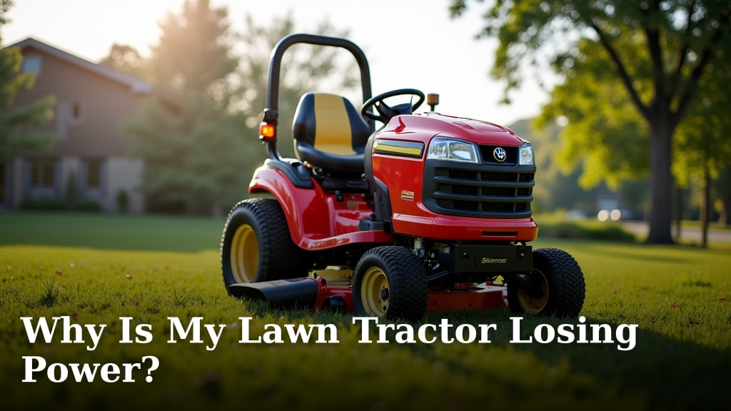 Why Is My Lawn Tractor Losing Power?