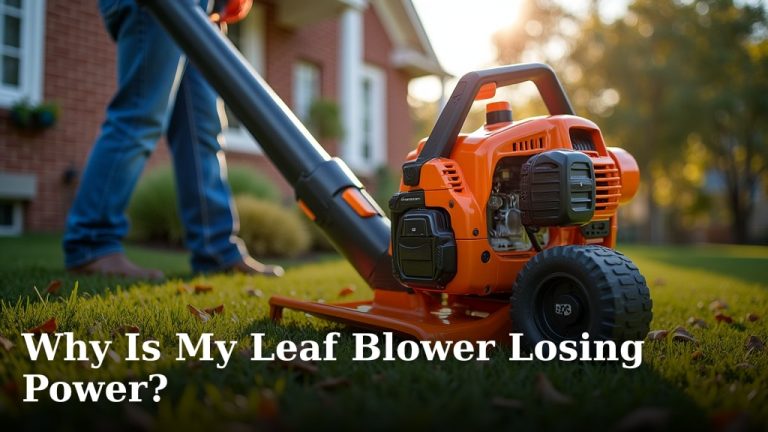 Why Is My Leaf Blower Losing Power?