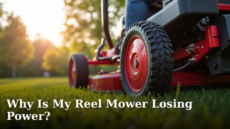 Why Is My Reel Mower Losing Power?