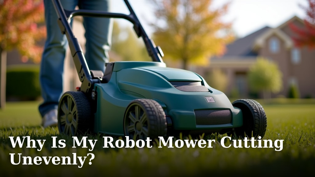 Why Is My Robot Mower Cutting Unevenly?