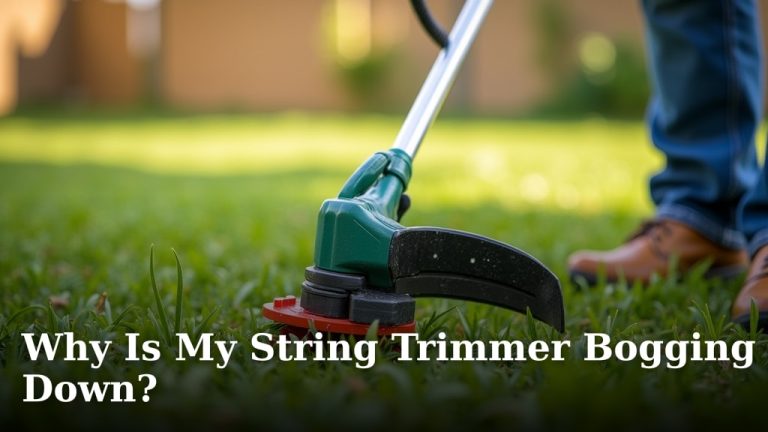 Why Is My String Trimmer Bogging Down?