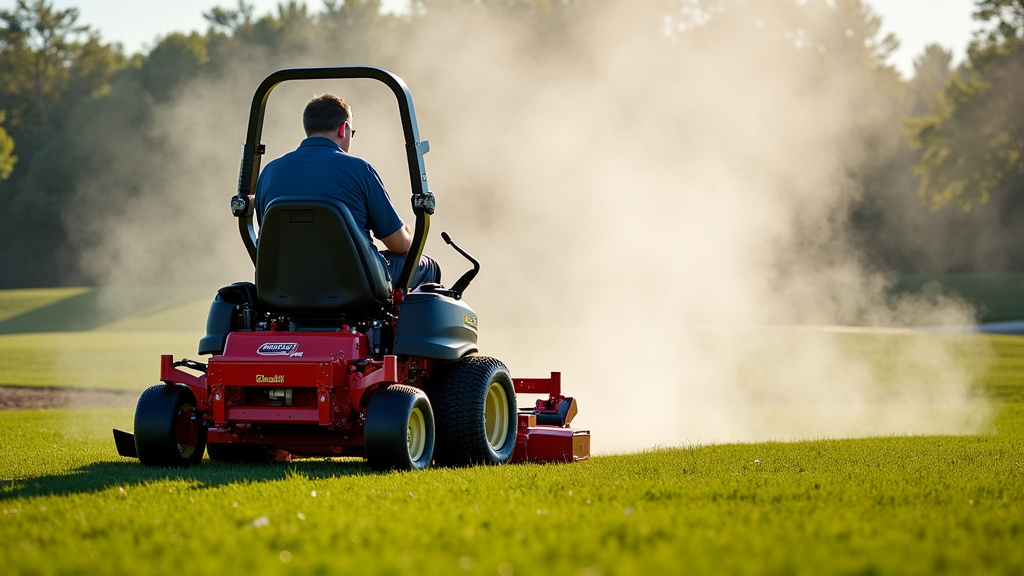 What's Causing That Smoke From Your Zero-Turn Mower?