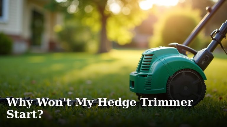 Why Won't My Hedge Trimmer Start?