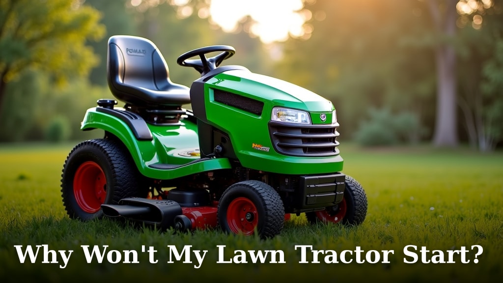 Why Won't My Lawn Tractor Start?