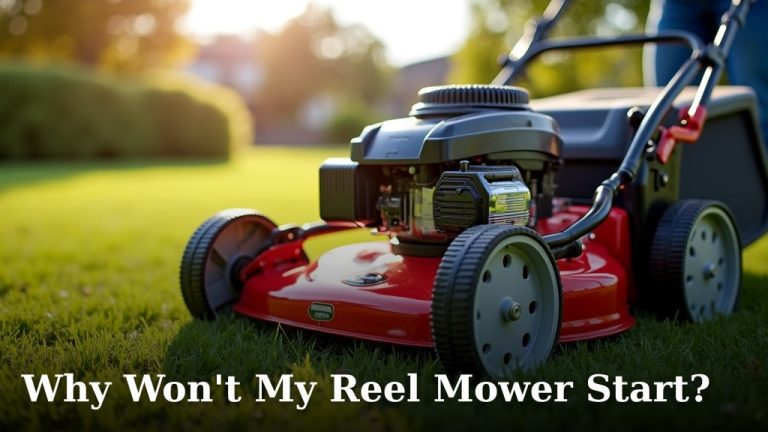 Why Won't My Reel Mower Start?