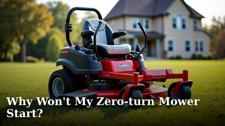 Why Won't My Zero-turn Mower Start?